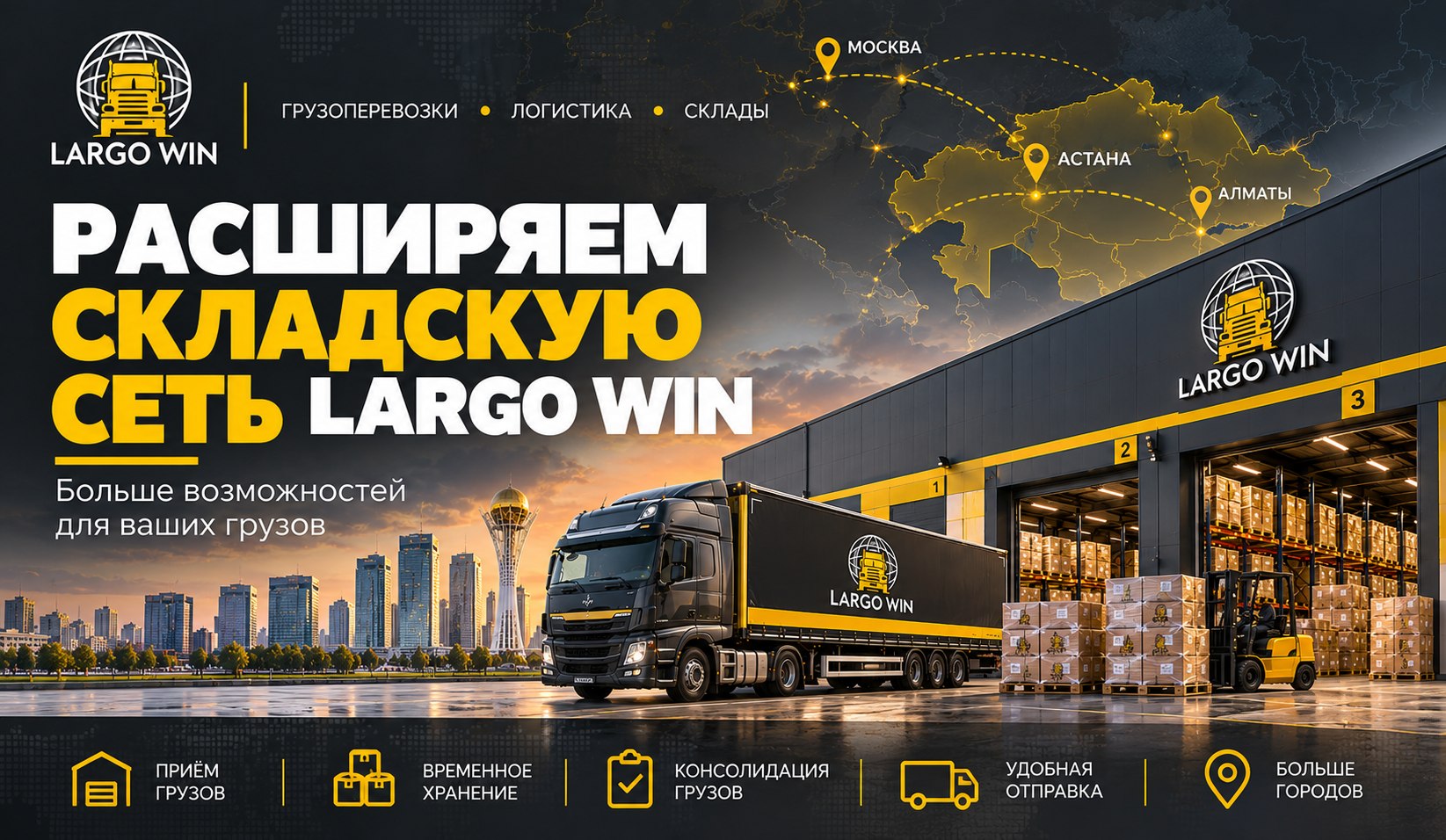 Развиваем сеть складов LargoWin